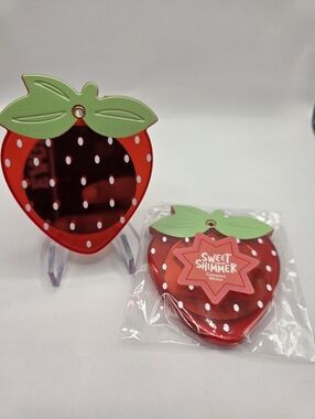 Strawberry Compact Mirror